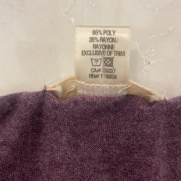 ANTHROPOLOGIE 3/4 SLEEVE TOP - Picture 7 of 7